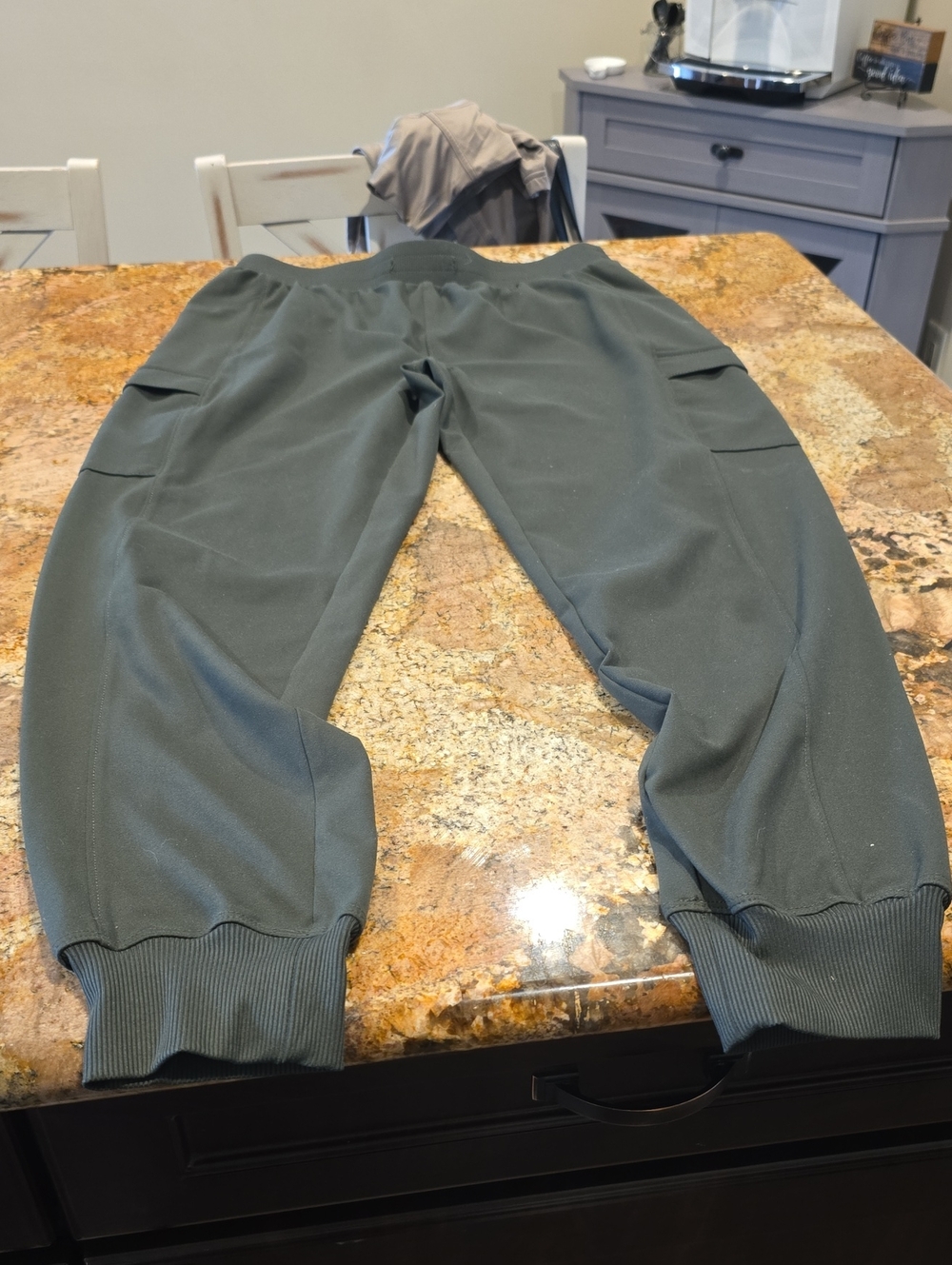 Rachel Zoe Womens Olive Green Cargo Joggers